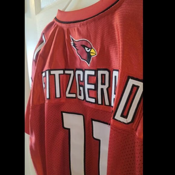 Larry Fitzgerald Reebok Authentic Cardinals Jersey #11 NWT tags stitched 52 XL - Picture 9 of 12